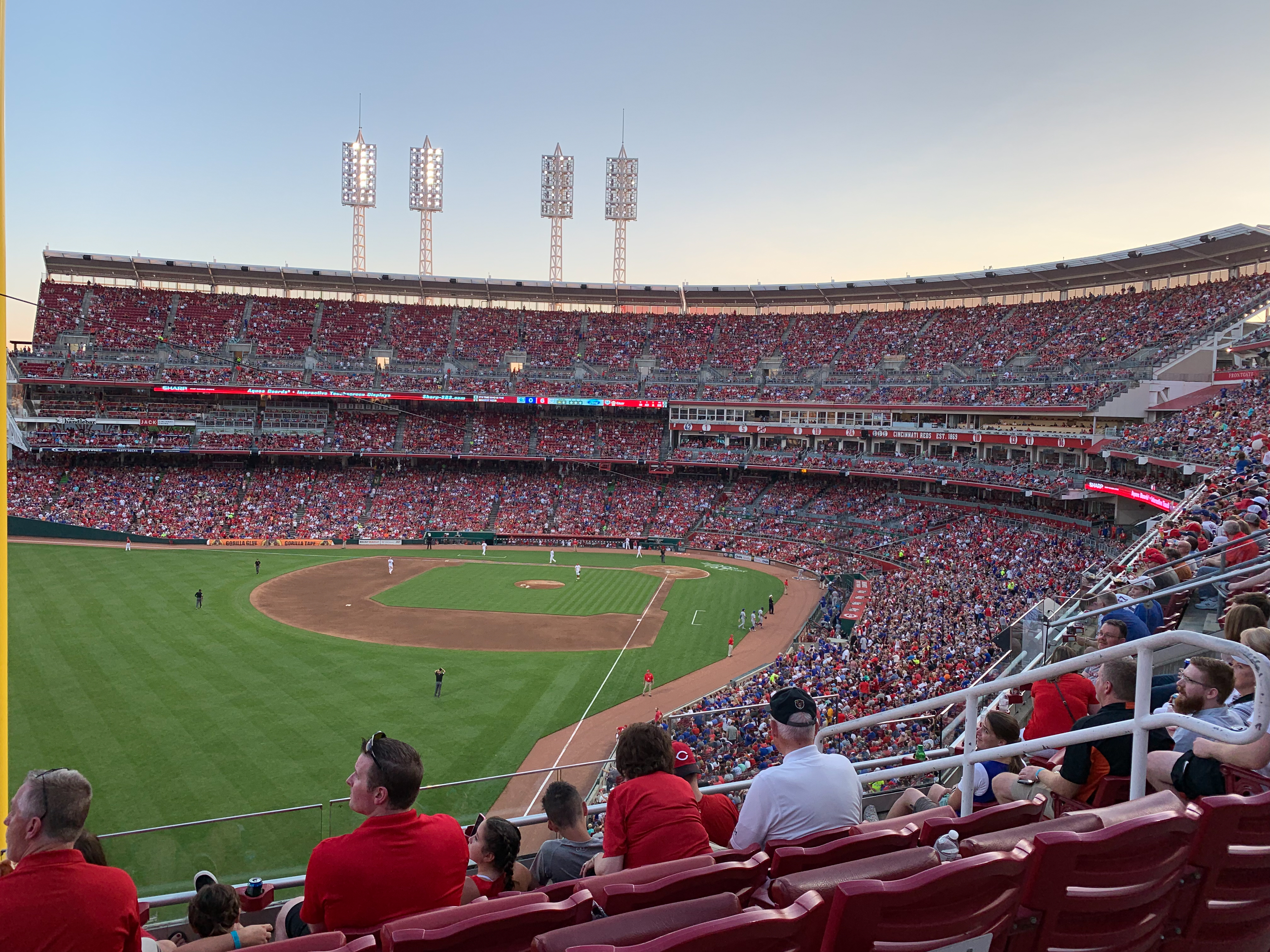 Great American Ball Park, section 139, home of Cincinnati Reds, page 1